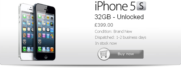 Buy Cheap iPhone 5S Unlocked New 32gb Black UK